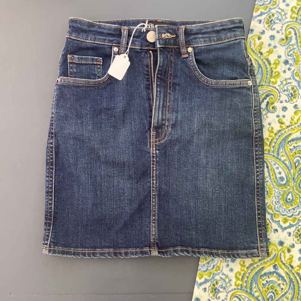 denim skirt